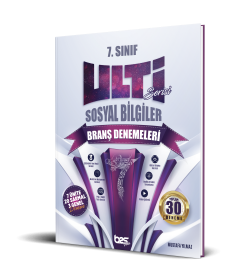 7. SINIF ULTİ SERİSİ SOSYAL BİLGİLER BRANŞ DENEMELERİ - 2023