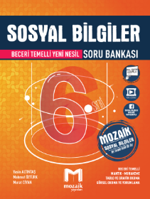 6. Sınıf Sosyal Bilgiler Soru Bankası MOZAİK YAYINLARI