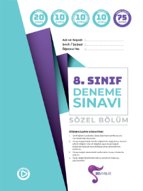 8. SINIF KRALLAR KARMASI SES YAYINLARI DENEME