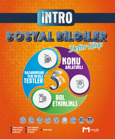 5.Sınıf Sosyal Bilgiler İNTRO - MOZAİK DEFTER - 2023