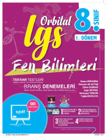 ORBİTAL - 8. Sınıf Fen Bilimleri BRANŞ DENEMELERİ