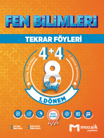 8. Sınıf Fen Bilimleri - Tam Tekrar - MOZAİK YAYINLARI - 2024