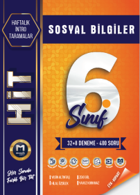 6.Sınıf Sosyal Bilgiler - HİT DENEME - MOZAİK - 2024-25