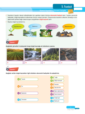 2025 - 6. Sınıf Sosyal Bilgiler Fasikülleri - 5 - ULTİ YAYINLARI