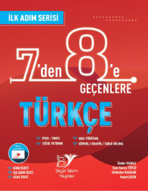 7den 8e Geçenlere Türkçe İlk Adım Serisi BT