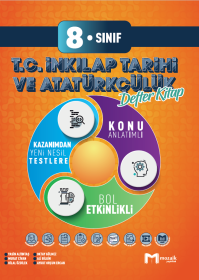 8. Sınıf İnkılap İntro Defter Kitap - MOZAIK - 2023