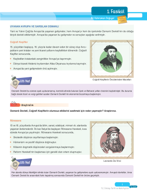 2025 - 8. Sınıf İnkılap ve Atatürkçülük Fasikülleri -1 - ULTİ YAYINLARI