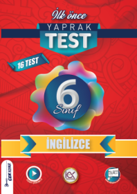 6. Sınıf - Yaprak Test - İngilizce - İLK ÖNCE