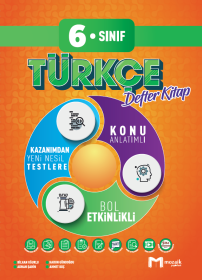 6. Sınıf Türkçe  Defter Kitap - MOZAIK - 2024-25