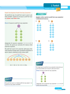 2025 - 8. Sınıf Matematik Fasikülleri - 1 - ULTİ YAYINLARI