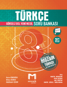 8. Sınıf - Mozaik - Türkçe Soru Bankası - ESKİ