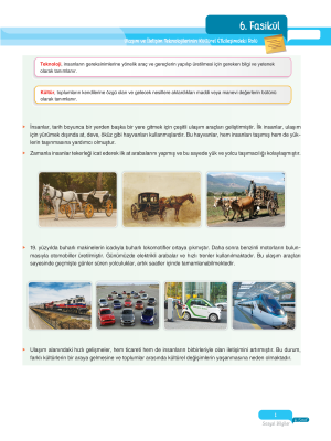 2025 - 6. Sınıf Sosyal Bilgiler Fasikülleri - 6 - ULTİ YAYINLARI