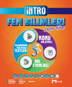 5.Sınıf Fen Bilimleri İNTRO - MOZAİK DEFTER