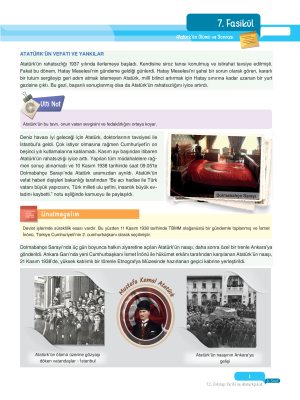 2025 - 8. Sınıf İnkılap ve Atatürkçülük Fasikülleri -7 - ULTİ YAYINLARI