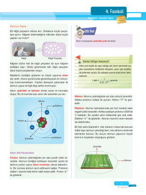 2025 - 7. Sınıf Fen Bilimleri Fasikülleri - 4 - ULTİ YAYINLARI