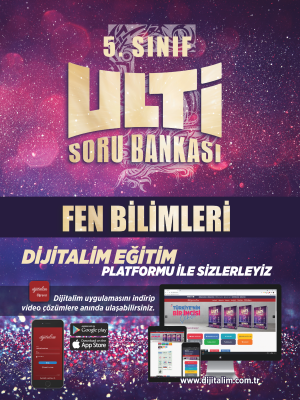 ULTİ YAYINLARI 5. SINIF FEN BİLİMLERİ SORU BANKASI - 2024