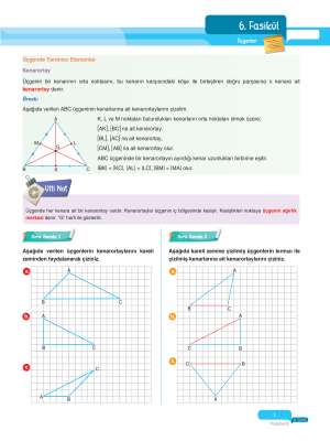 2025 - 8. Sınıf Matematik Fasikülleri - 6 - ULTİ YAYINLARI