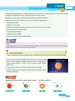 2025 - 5. Sınıf Fen Bilimleri Fasikülleri - 1 - ULTİ YAYINLARI