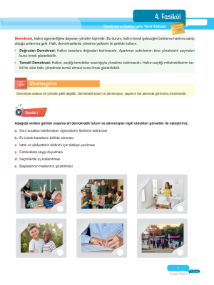 2025 - 5. Sınıf Sosyal Bilgiler Fasikülleri - 4 - ULTİ YAYINLARI