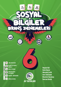 6.sınıf Sosyal Bilgiler 10 lu Branş Denemeleri - ESKİ- 2024-25