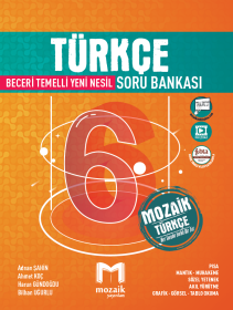 6. Sınıf Türkçe SB - MOZAİK YAYINLARI - 2024