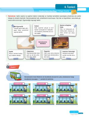 2025 - 6. Sınıf Sosyal Bilgiler Fasikülleri - 4 - ULTİ YAYINLARI