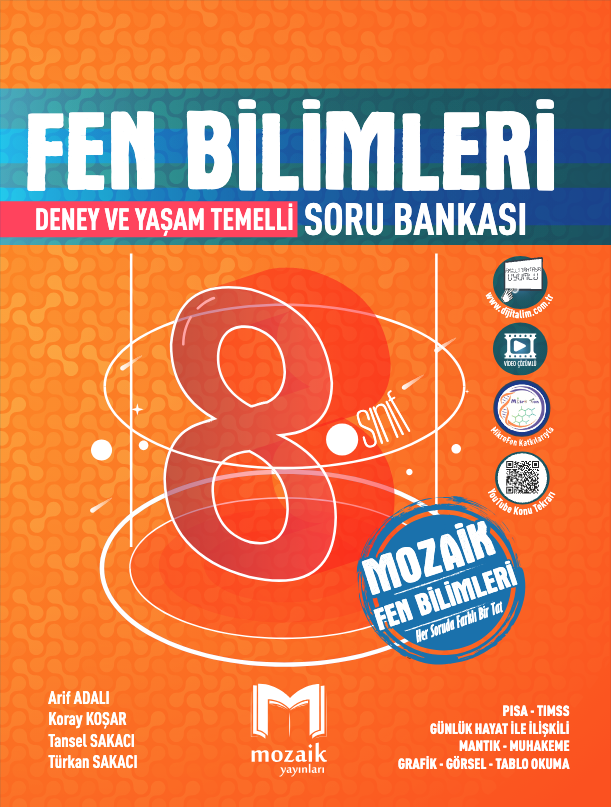 8. Sınıf Fen Bilimleri S.B. - MOZAIK - 2025-26