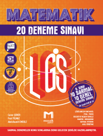 8. Sınıf Matematik Deneme - MOZAİK YAYINLARI - 2024
