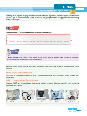 2025 - 5. Sınıf Sosyal Bilgiler Fasikülleri - 6 - ULTİ YAYINLARI