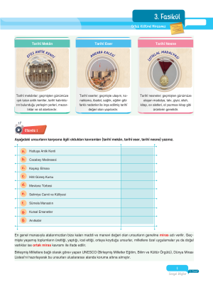 2025 - 5. Sınıf Sosyal Bilgiler Fasikülleri - 3 - ULTİ YAYINLARI
