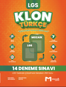 8.Sınıf Türkçe Klon Denemeleri - MOZAİK YAYINLARI - 2024-25