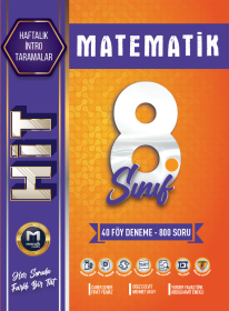 8. Sınıf MATEMATİK HİT DENEME - MOZAİK YAYINLARI - 2022