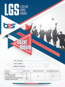 8. SINIF KRALLAR KARMASI BES YAYINLARI DENEME