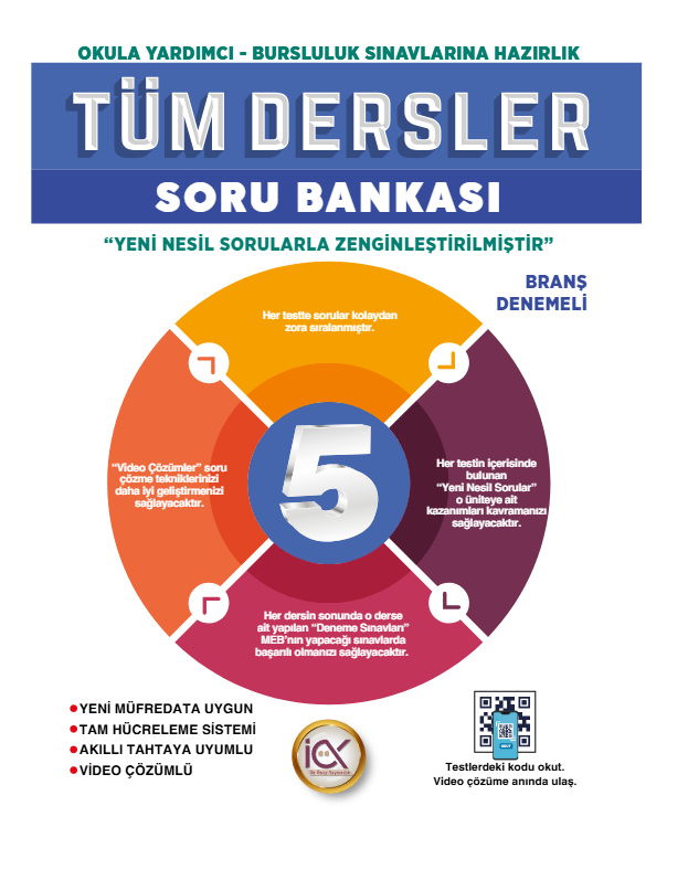 5. SINIF TÜM DERSLER SORU BANKASI - İLK ÖNCE YAYINLARI - 2025-26
