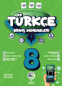 8.SINIF TÜRKÇE 10LU BRANŞ DENEME - AV YAYINLARI - 2025-26