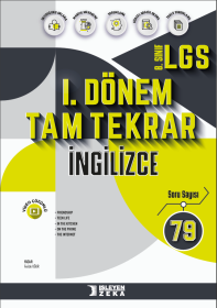 8. Sınıf İngilizce İşleyen Zeka 1. Dönem Soru Bankası - 2023