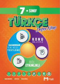 7. Sınıf Türkçe Defter Kitap - MOZAIK - 2025-2026