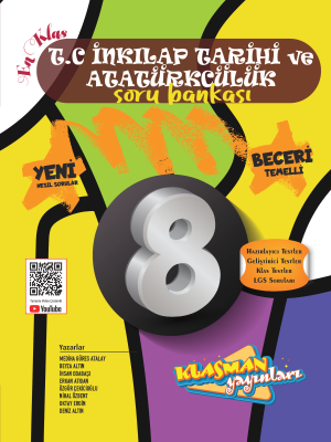 8.SINIF İNKILAP TARİHİ SORU BANKASI - KLASMAN YAYINLARI - 2025-26