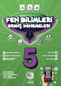 5.sınıf Fen Bilimleri 10 lu Branş Denemeleri - AV YAYINLARI - 2025-26