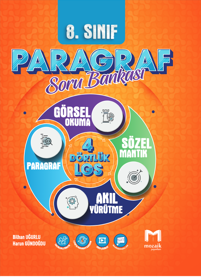 8.Sınıf Paragraf Soru Bankası - Mozaik 25-26