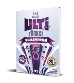 8. SINIF ULTİ SERİSİ TÜRKÇE BRANŞ DENEMELERİ - 2023