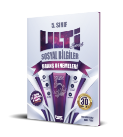 5. SINIF ULTİ SERİSİ SOSYAL BİLGİLER BRANŞ DENEMELERİ - 2023
