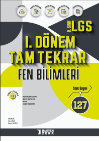 8. Sınıf Fen Bilimleri İşleyen Zeka 1. Dönem Soru Bankası - 2023