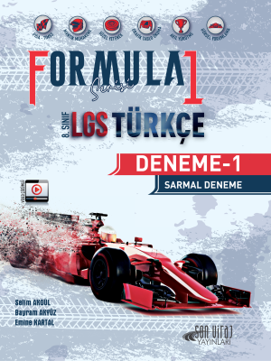 8. Sınıf Türkçe FORMULA-1 DENEME 12Lİ- SONVİRAJ YAYINLARI - 2023