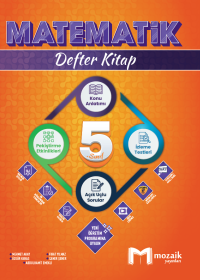 5.Sınıf Matematik Defter Kitap - MOZAİK YAYINLARI - 2024-25