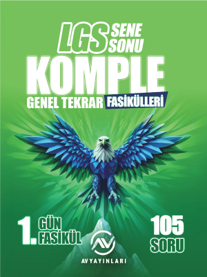 LGS SENE SONU KOMPLE GENEL TEKRAR FASİKÜLLERİ - AV YAYINLARI -2025