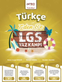 8.SINIF TÜRKÇE 7DEN 8E YAZ KAMPI - İNTRO YAYINLARI - 2024-25