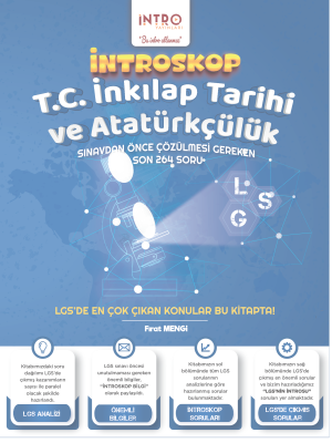 8.Sınıf İnkılap Tarihi İNTROSKOP - İNTRO YAYINLARI - 2024-25
