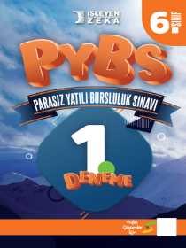 6.Sınıf Parasız Yatılılık Bursluluk Sınavı - İşleyen Zeka - 2022 