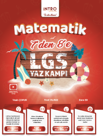 8.SINIF MATEMATİK 7DEN 8E YAZ KAMPI - İNTRO YAYINLARI - 2024-25
